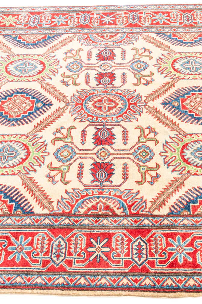 5' x 7' Hand Knotted Kazak Rug
