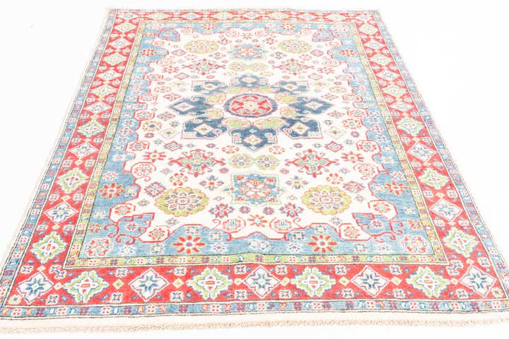 5' 2 x 6' 8 Hand Knotted Kazak Rug