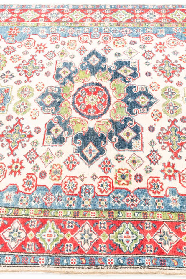 Detail image of 5' 2 x 6' 8 Hand Knotted Kazak Rug