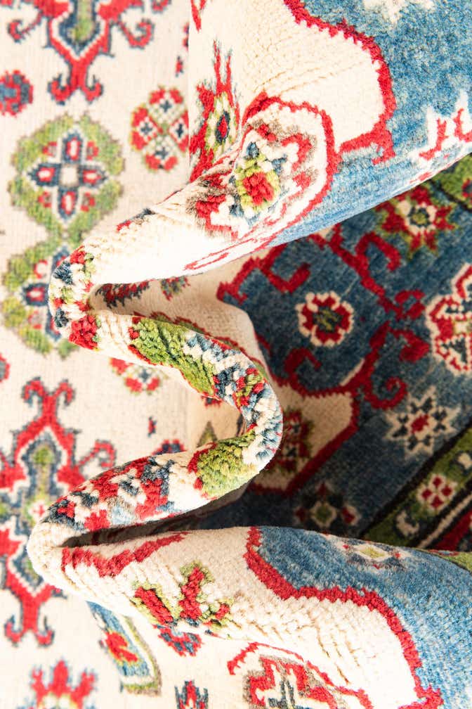 5' 2 x 6' 8 Hand Knotted Kazak Rug