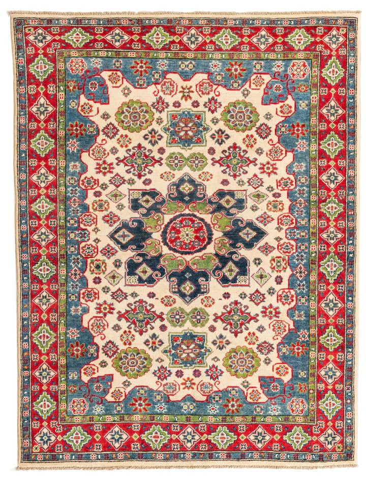 5' 2 x 6' 8 Hand Knotted Kazak Rug