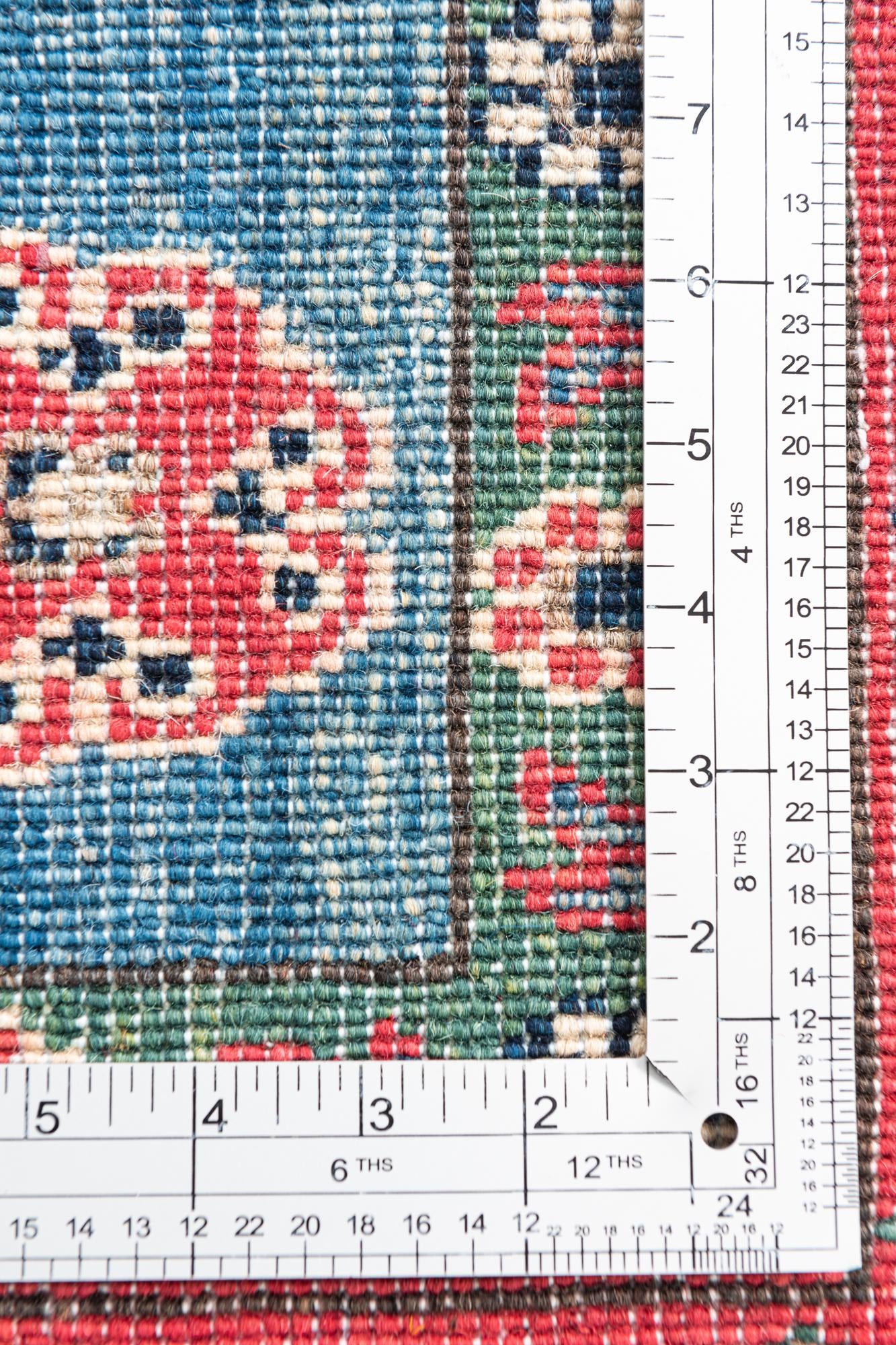6' 9 x 10' Hand Knotted Kazak Rug