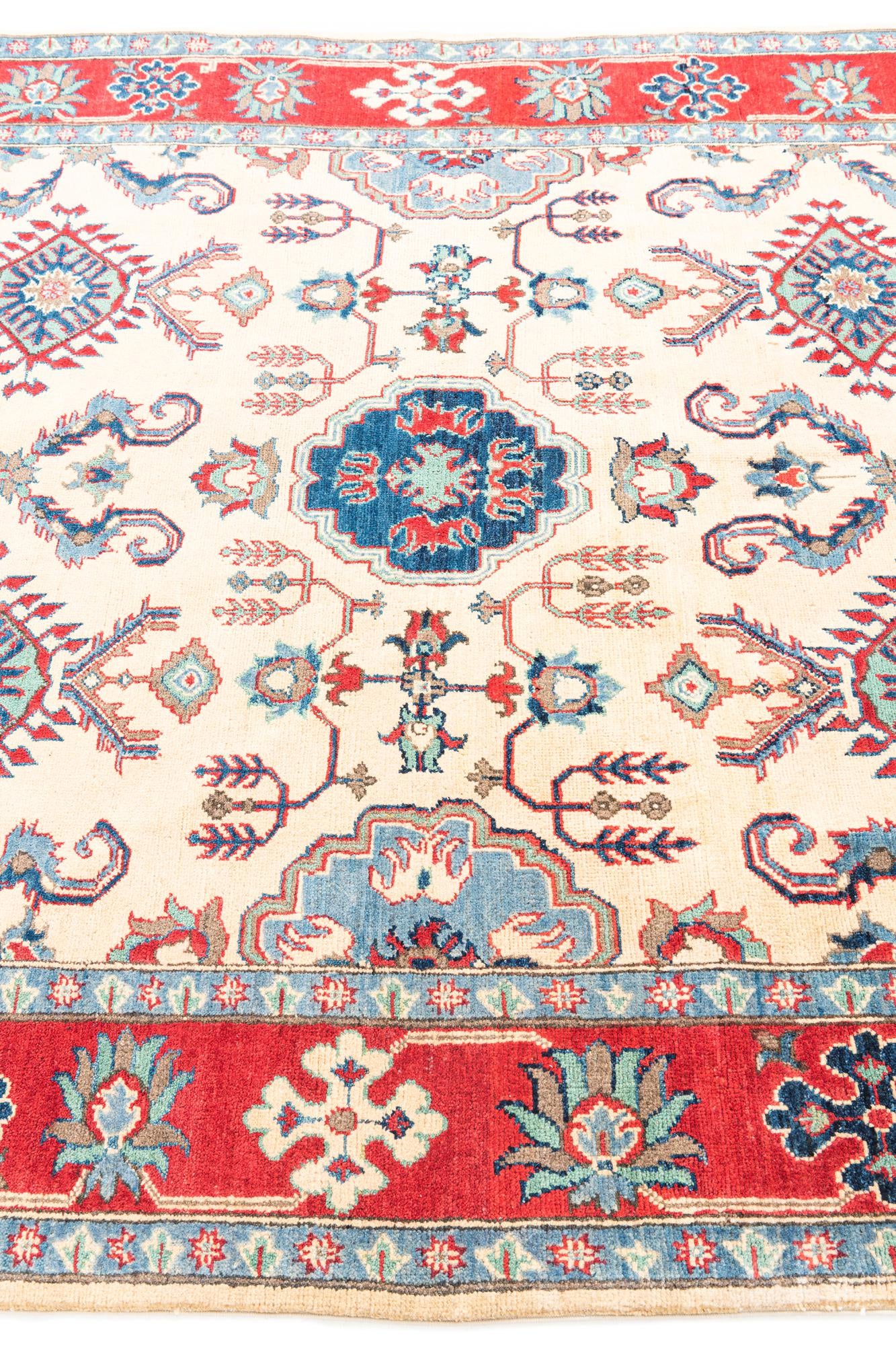 5' 10 x 9' Hand Knotted Kazak Rug