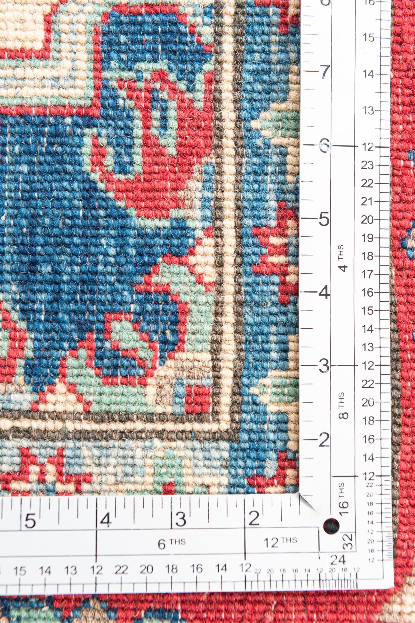 5' 10 x 9' Hand Knotted Kazak Rug