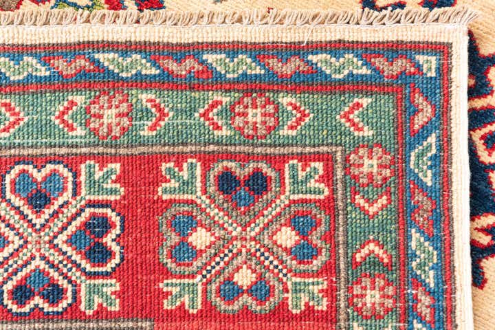 6' x 8' 5 Hand Knotted Kazak Rug