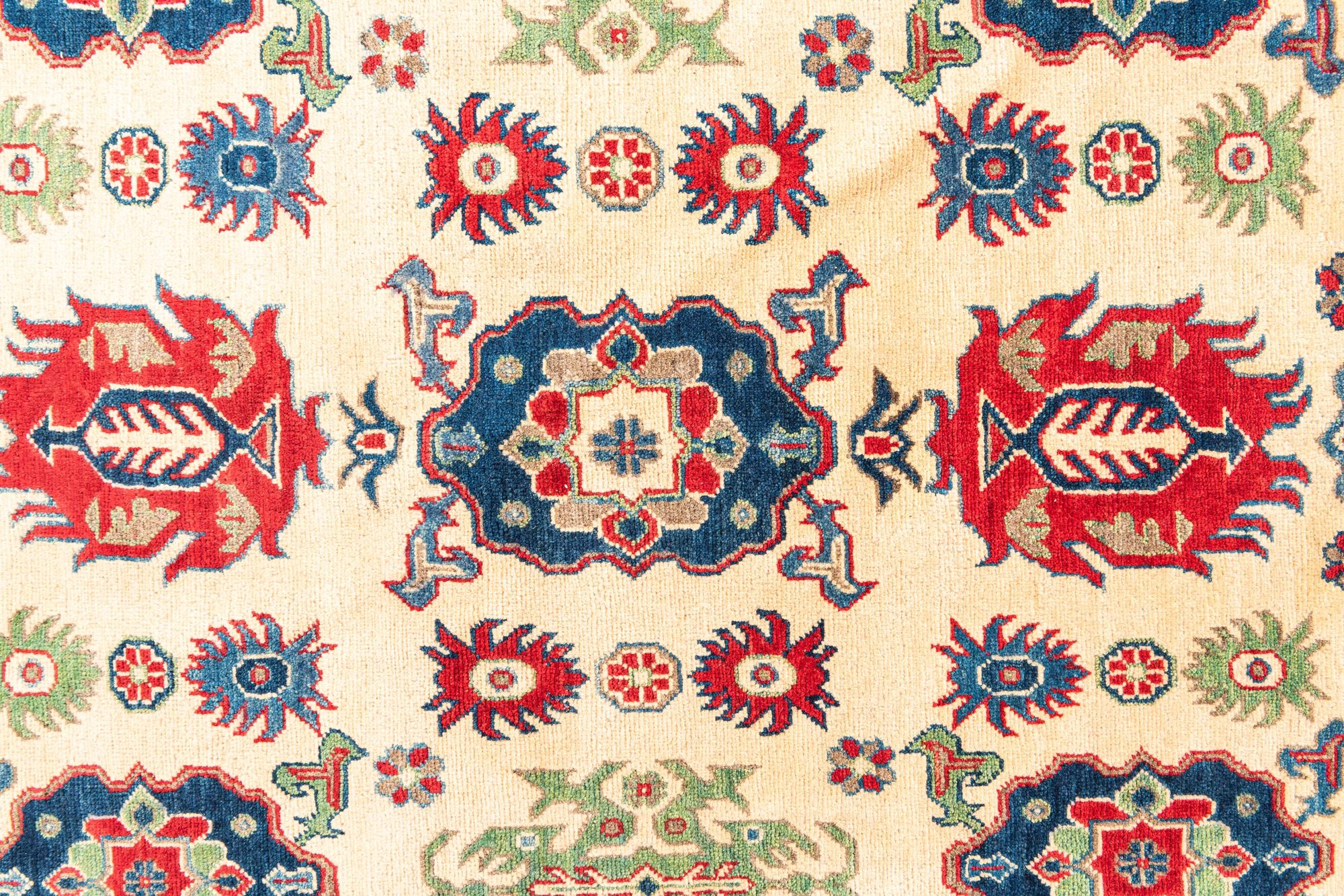 6' x 9' Hand Knotted Kazak Rug