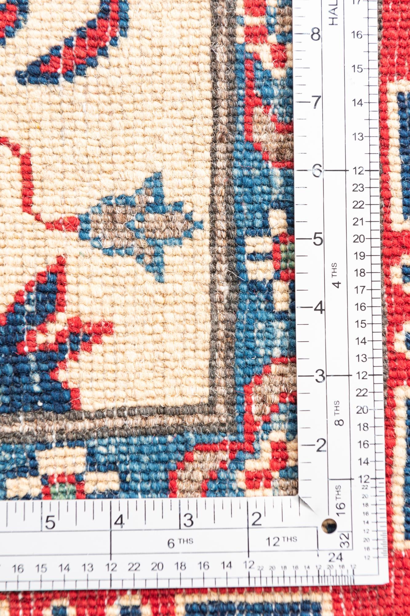 6' x 9' Hand Knotted Kazak Rug