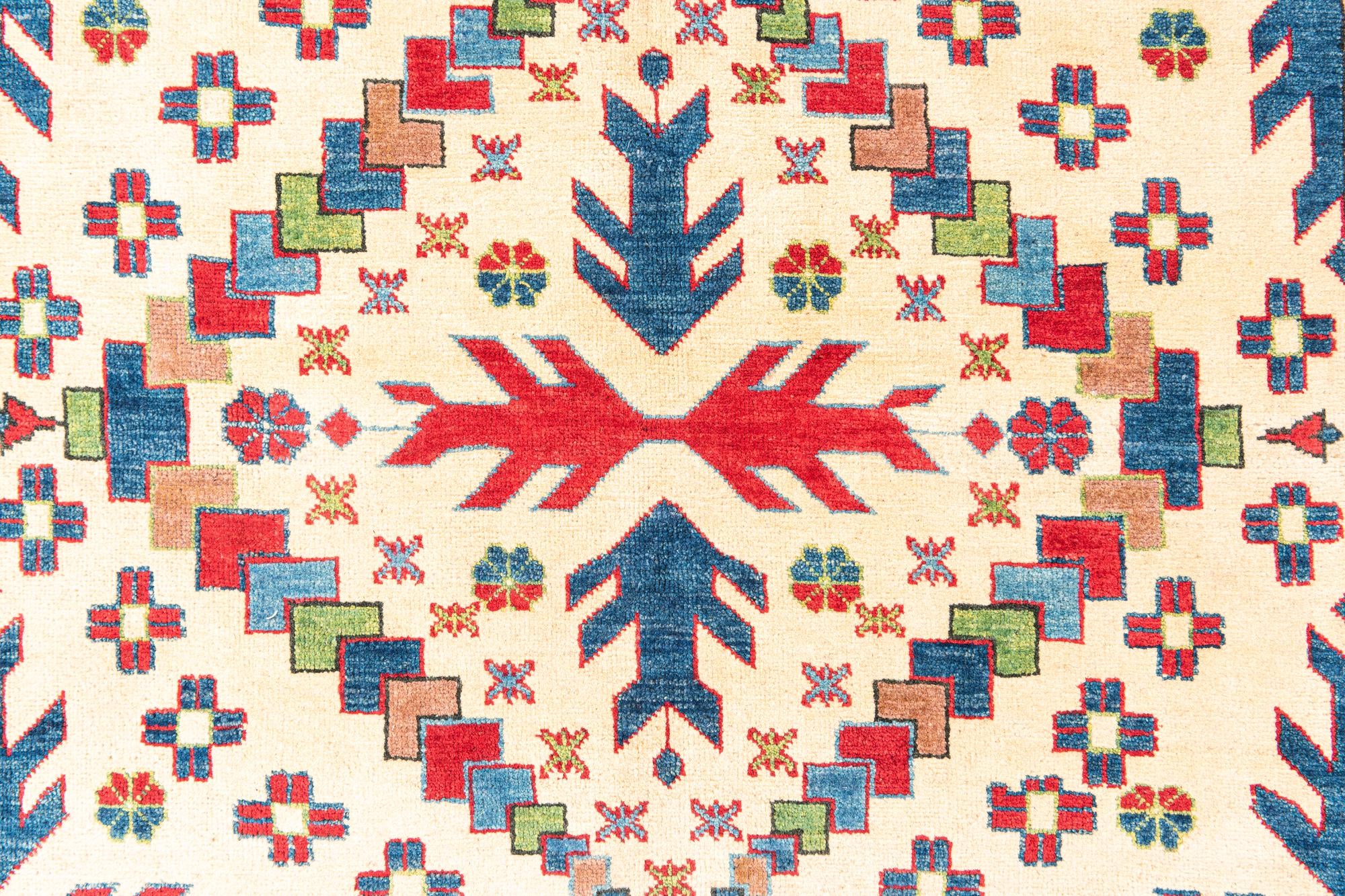 5' 10 x 9' Hand Knotted Kazak Rug