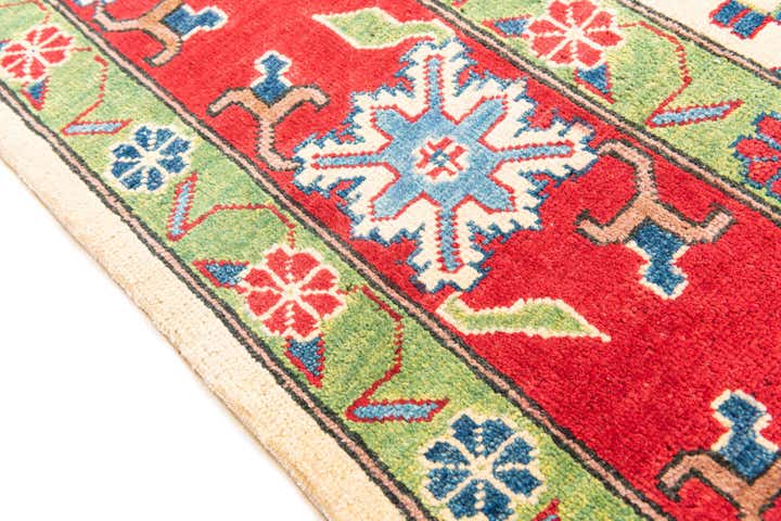 5' 10 x 9' Hand Knotted Kazak Rug