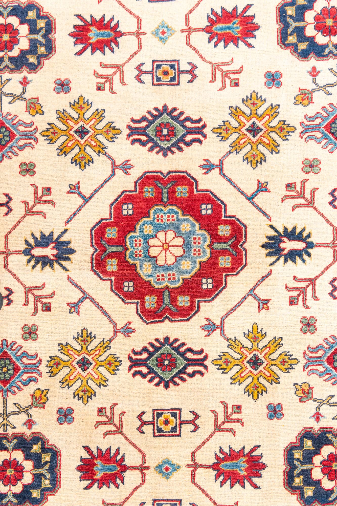 6' 8 x 9' 5 Hand Knotted Kazak Rug