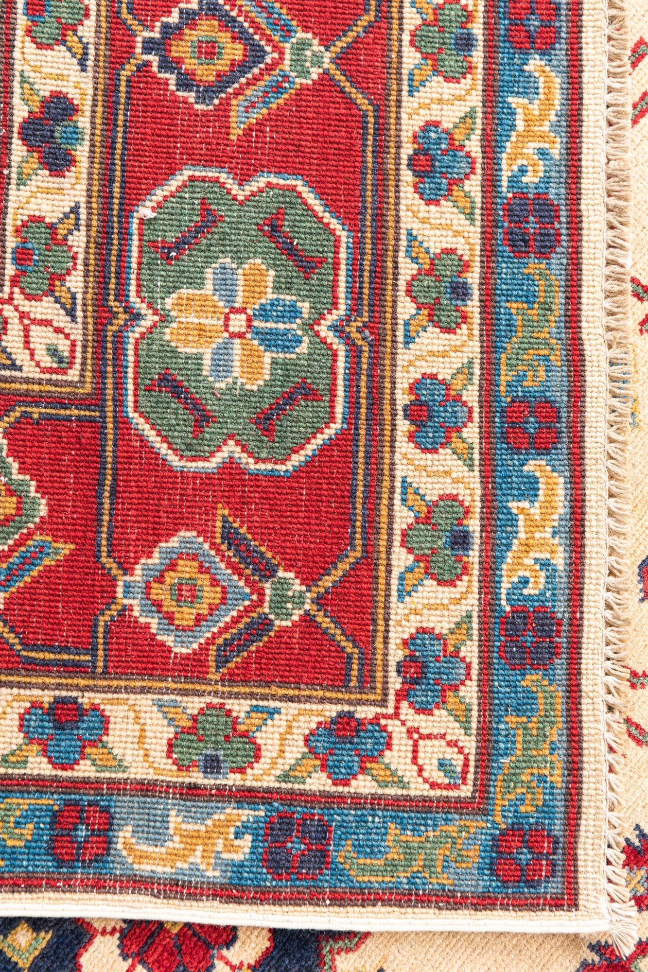 6' 8 x 9' 5 Hand Knotted Kazak Rug