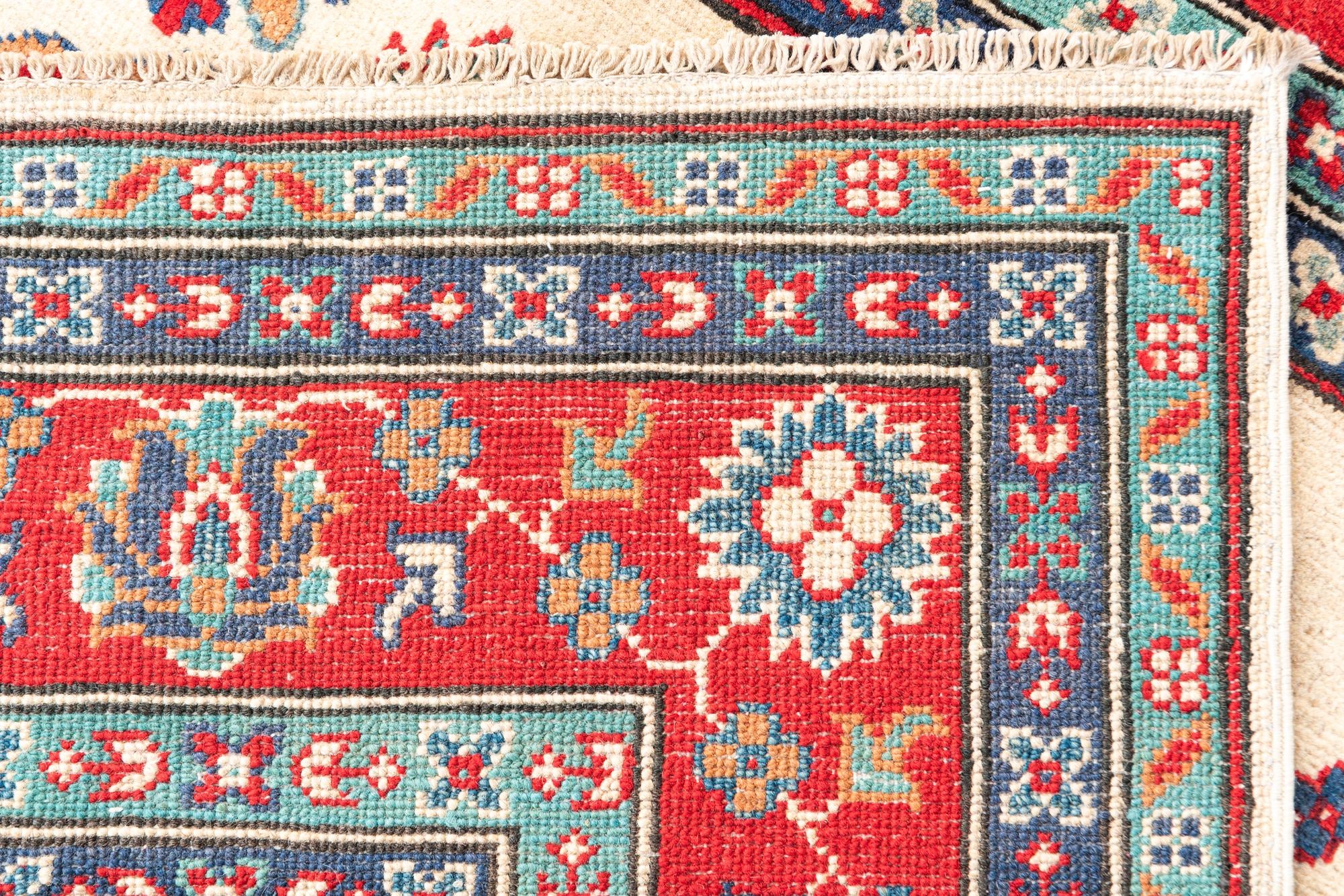 5' x 6' 9 Hand Knotted Kazak Rug