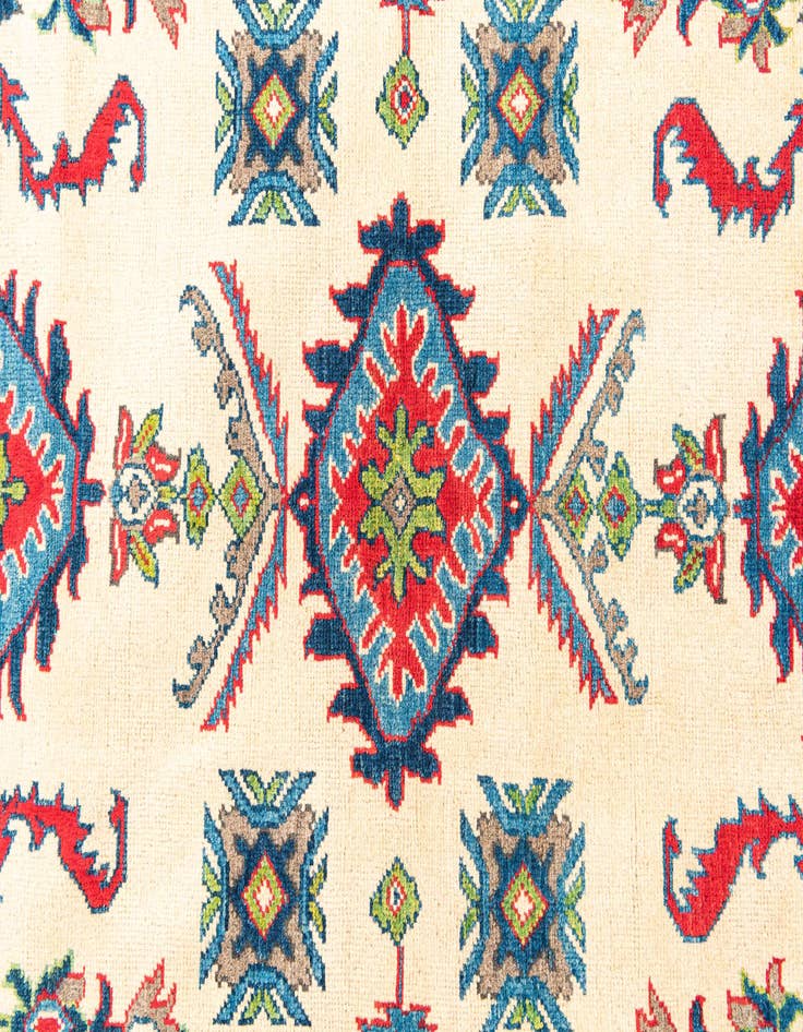 Detail image of 5' 1 x 6' 9  Hand Knotted Kazak Rug