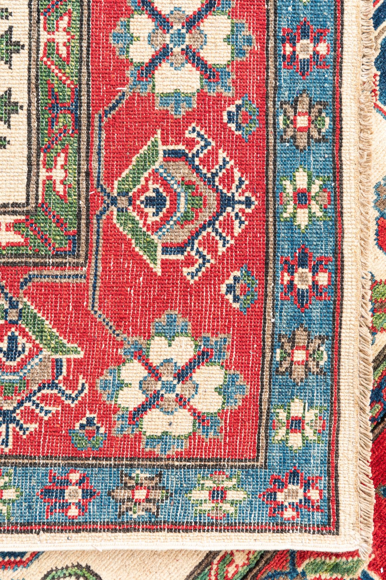 5' 1 x 6' 7 Hand Knotted Kazak Rug