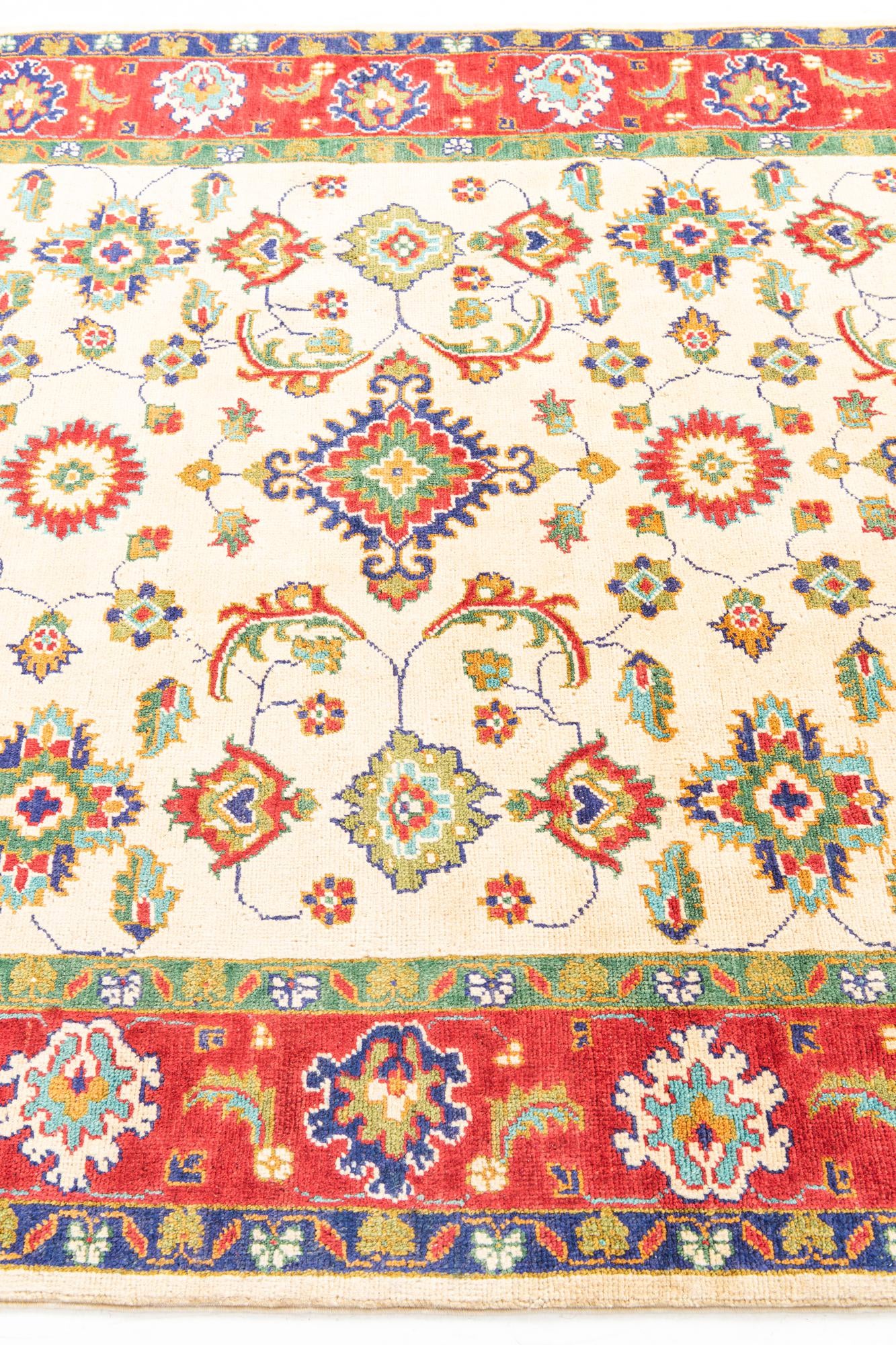 5' 2 x 7' Hand Knotted Kazak Rug