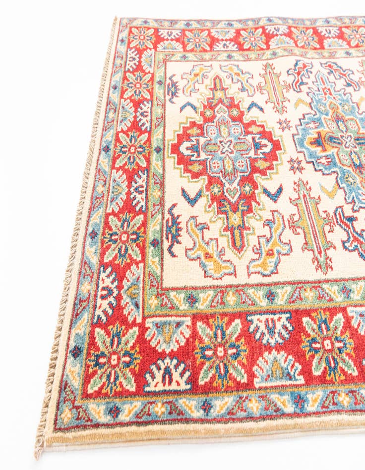 Detail image of 3' 3 x 4' 10  Hand Knotted Kazak Rug