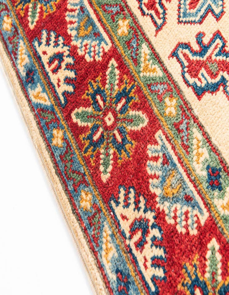 Detail image of 3' 3 x 4' 10  Hand Knotted Kazak Rug