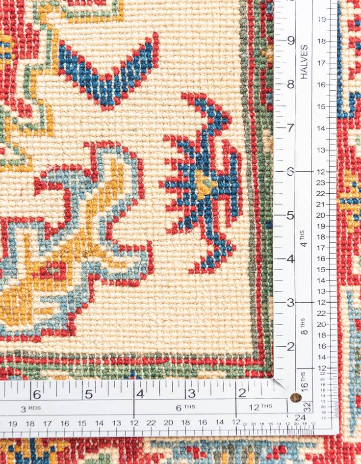 Detail image of 3' 3 x 4' 10  Hand Knotted Kazak Rug