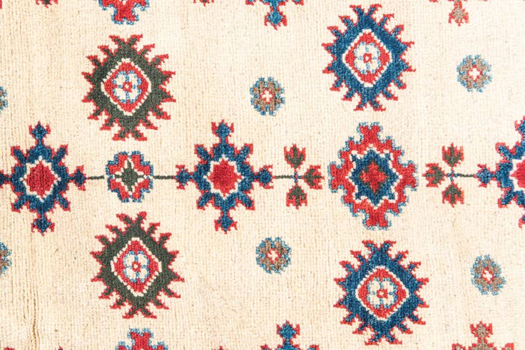 Detail image of 3' x 4' 7 Hand Knotted Kazak Rug