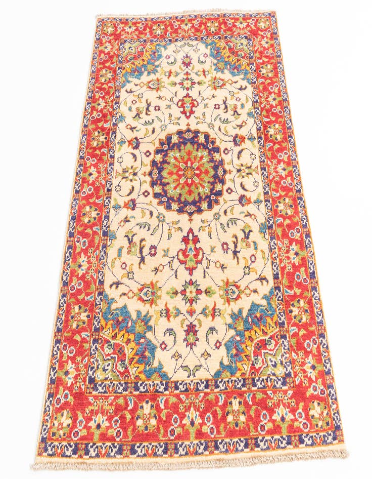 Detail image of 3' 2 x 5' Hand Knotted Kazak Rug