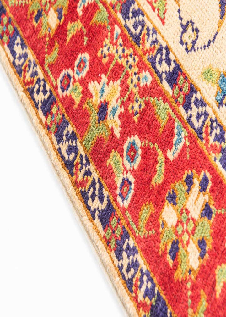 3' 2 x 5' Hand Knotted Kazak Rug