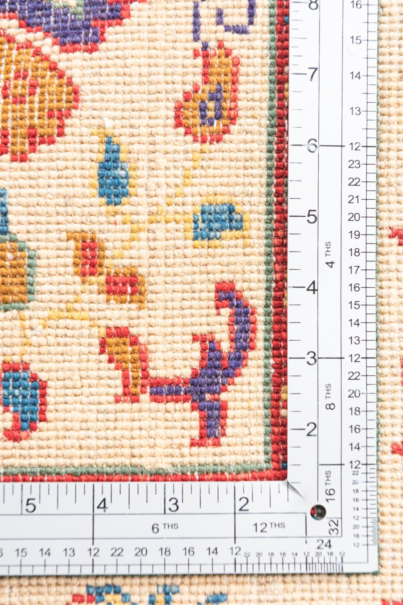 3' 1 x 5' Hand Knotted Kazak Rug