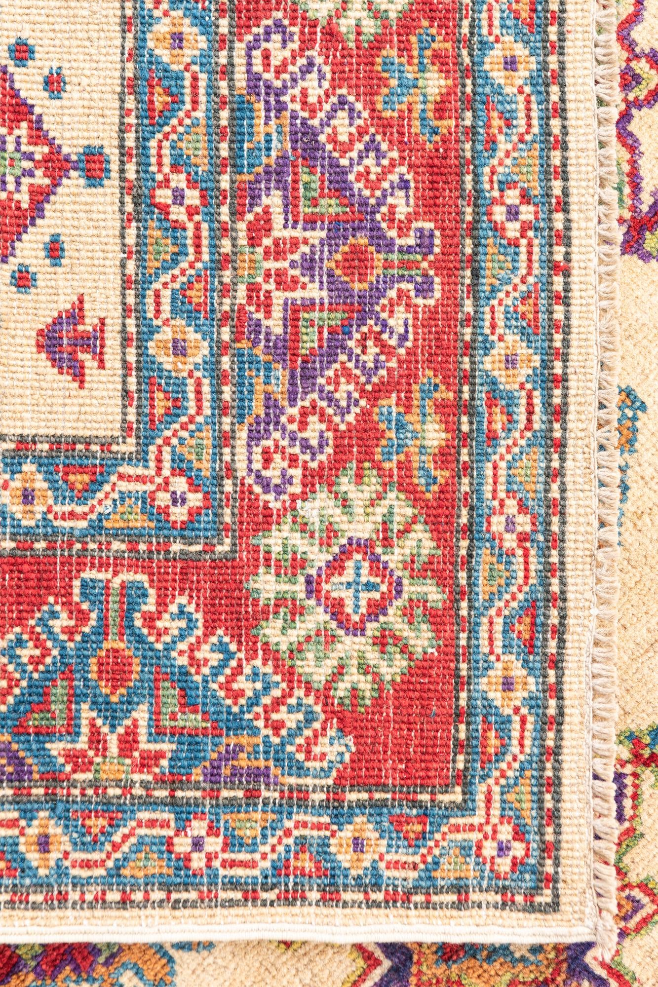 4' 1 x 6' Hand Knotted Kazak Rug