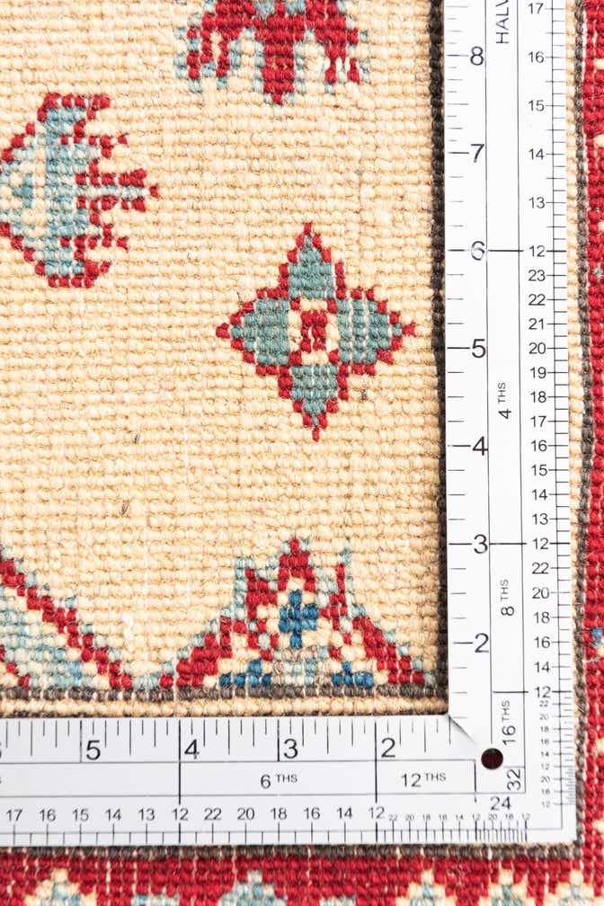 125cm x 185cm anudado a mano Kazak Alfombra