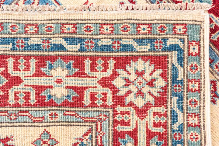 125cm x 185cm anudado a mano Kazak Alfombra