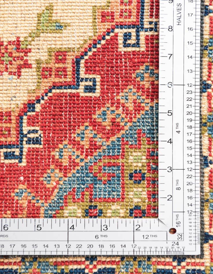 Detail image of 3' 10 x 6' 4  Hand Knotted Kazak Rug