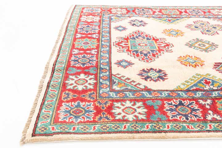 115cm x 185cm Hand Knotted Kazak Rug