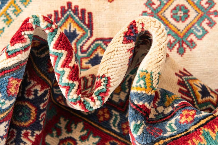 Detail image of 115cm x 185cm Hand Knotted Kazak Rug