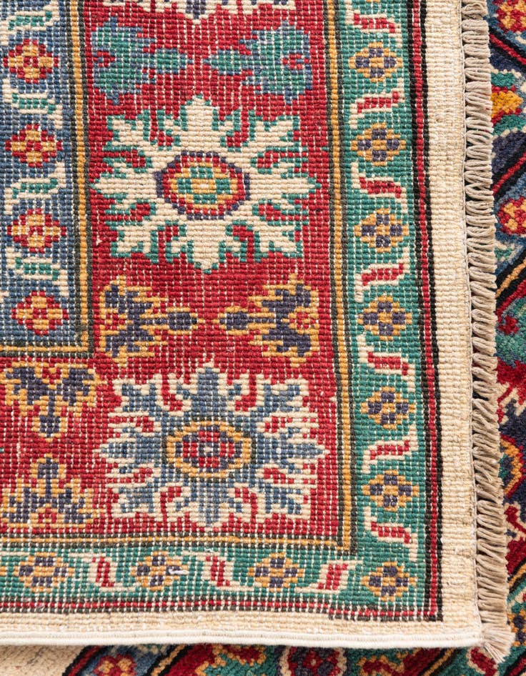 Detail image of 3' 10 x 6' 1  Hand Knotted Kazak Rug