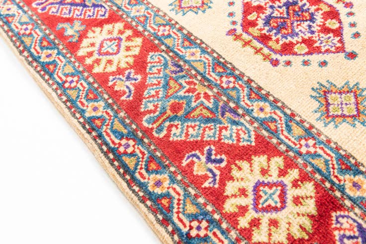 Detail image of 4' x 6' 1 Hand Knotted Kazak Rug