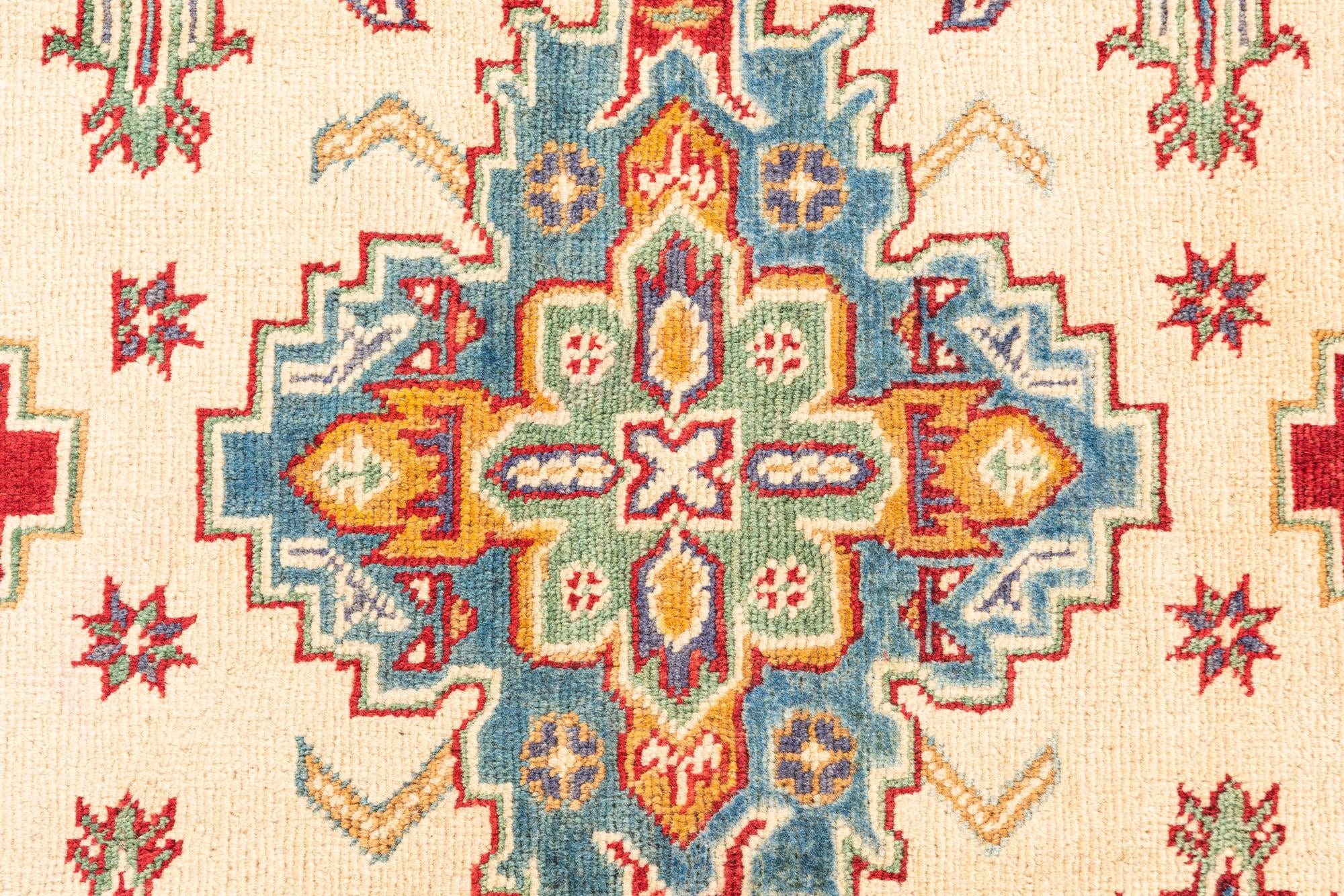3' 10 x 5' 10 Hand Knotted Kazak Rug