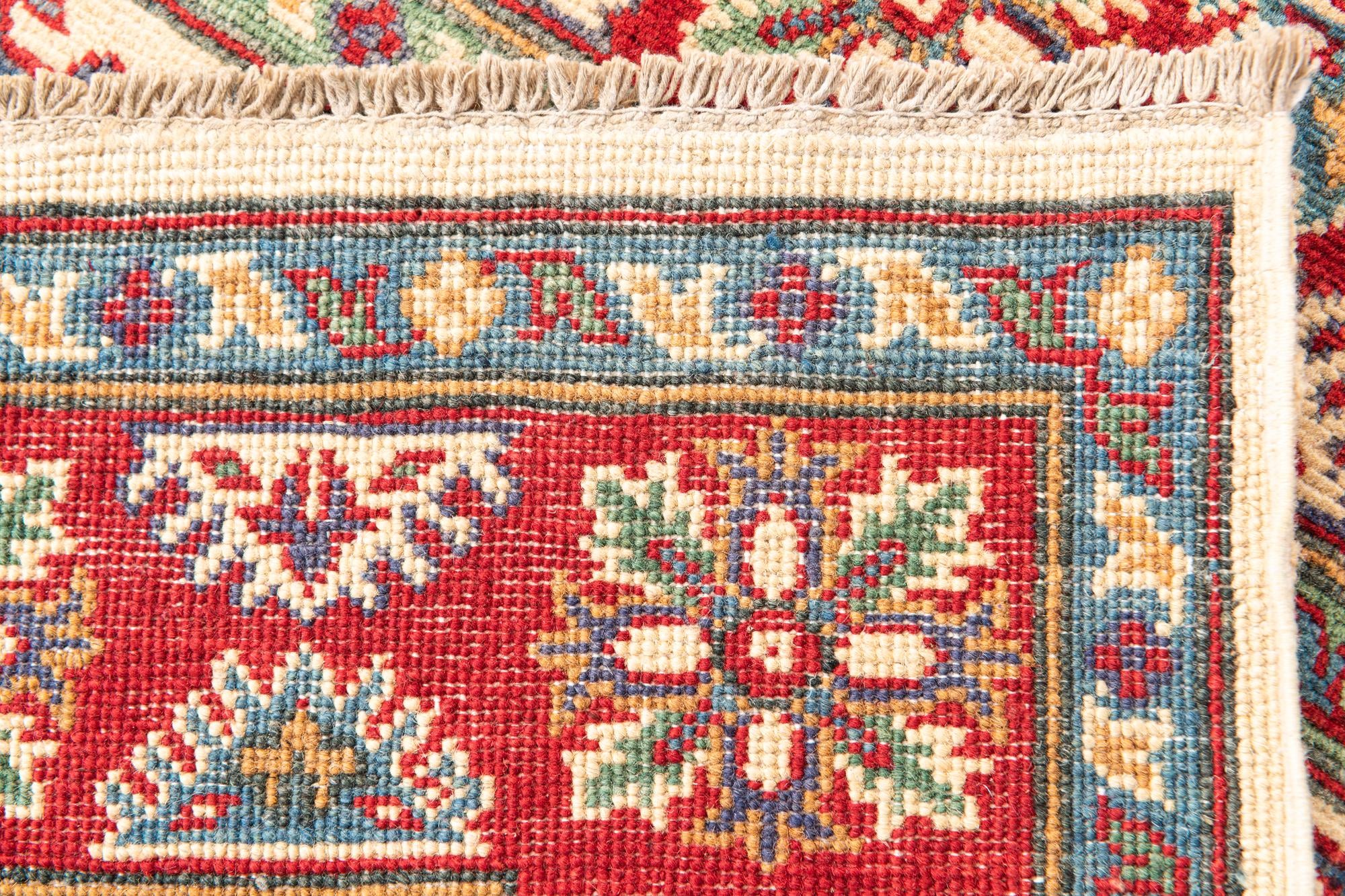 3' 10 x 5' 10 Hand Knotted Kazak Rug
