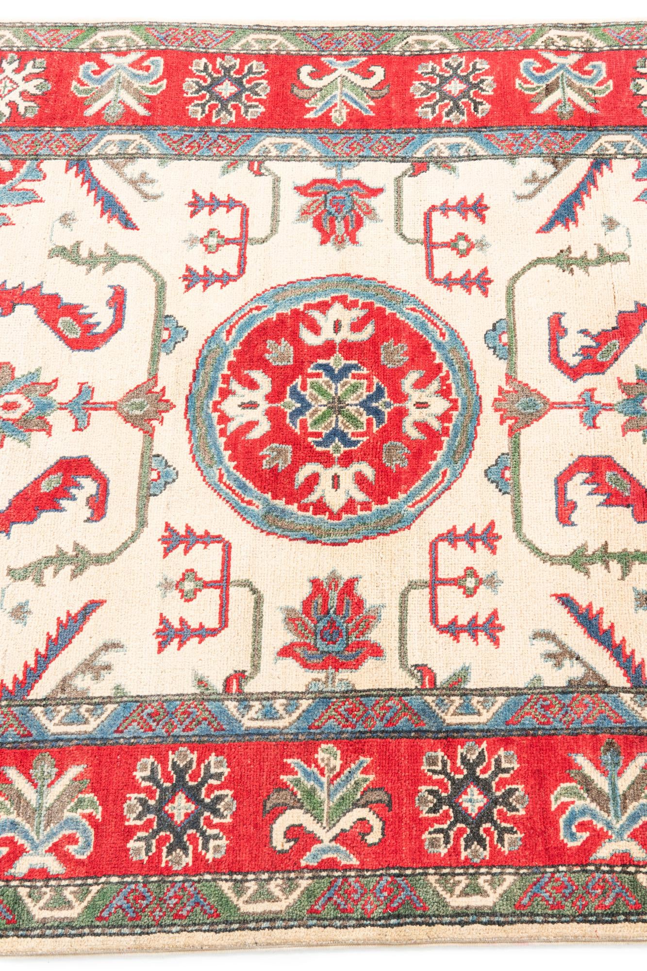 3' 10 x 5' 9 Hand Knotted Kazak Rug