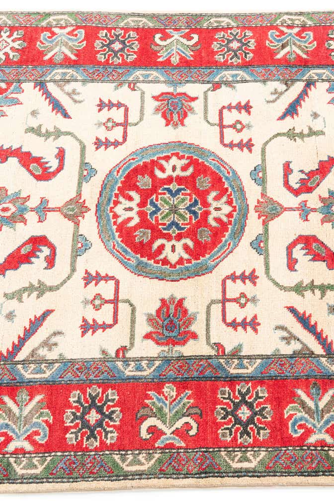 3' 10 x 5' 9 Hand Knotted Kazak Rug