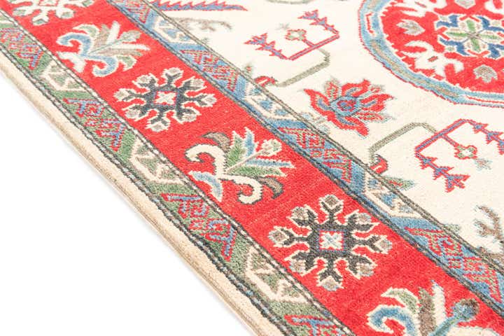 3' 10 x 5' 9 Hand Knotted Kazak Rug