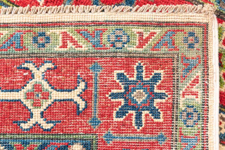 4' 1 x 5' 10 Hand Knotted Kazak Rug