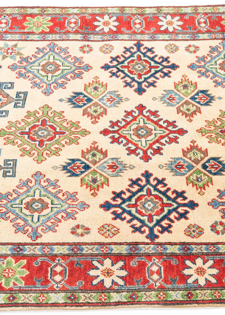 3' 9 x 6' Hand Knotted Kazak Rug