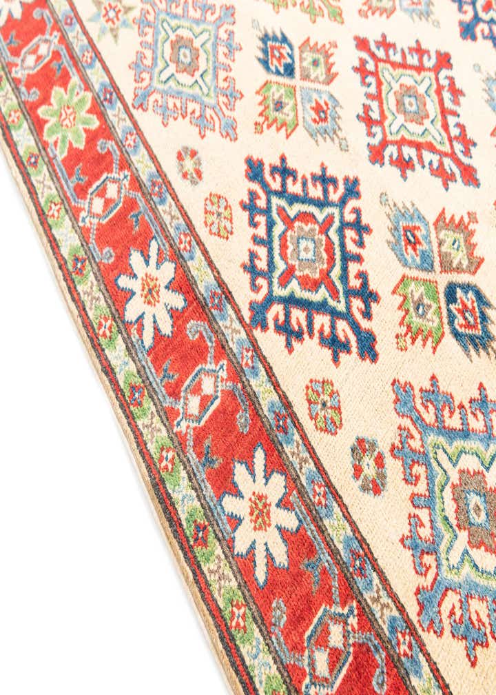 3' 9 x 6' Hand Knotted Kazak Rug