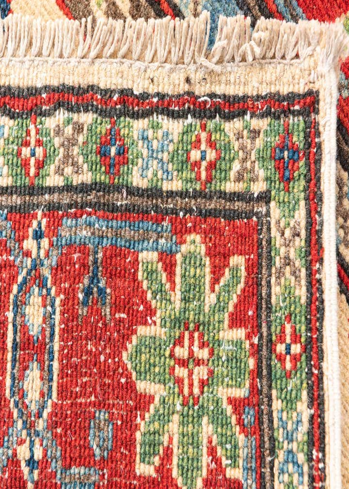 3' 9 x 6' Hand Knotted Kazak Rug