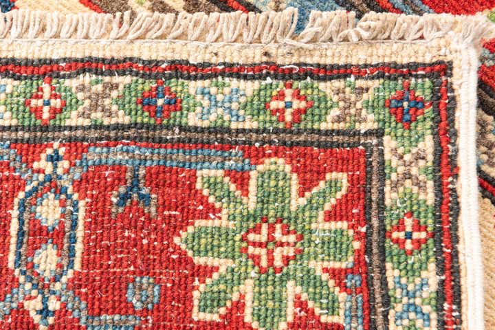 3' 9 x 6' Hand Knotted Kazak Rug