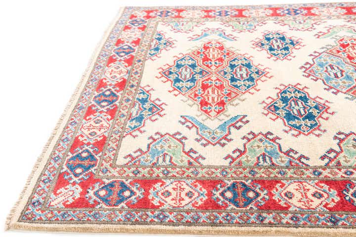 4' 1 x 6' Hand Knotted Kazak Rug