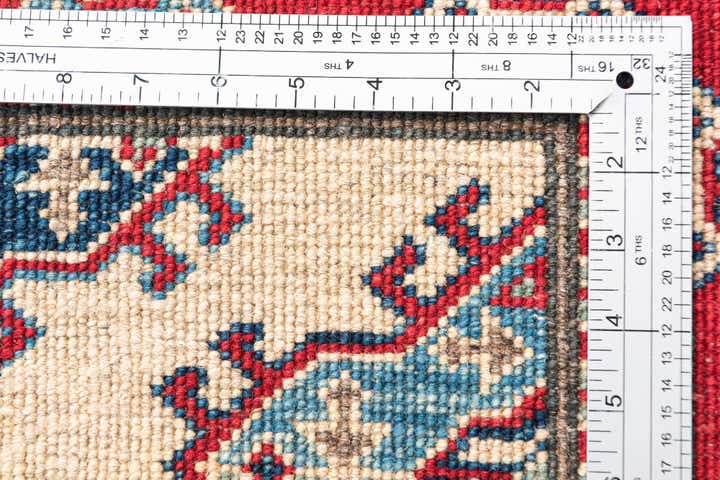 4' 1 x 6' Hand Knotted Kazak Rug