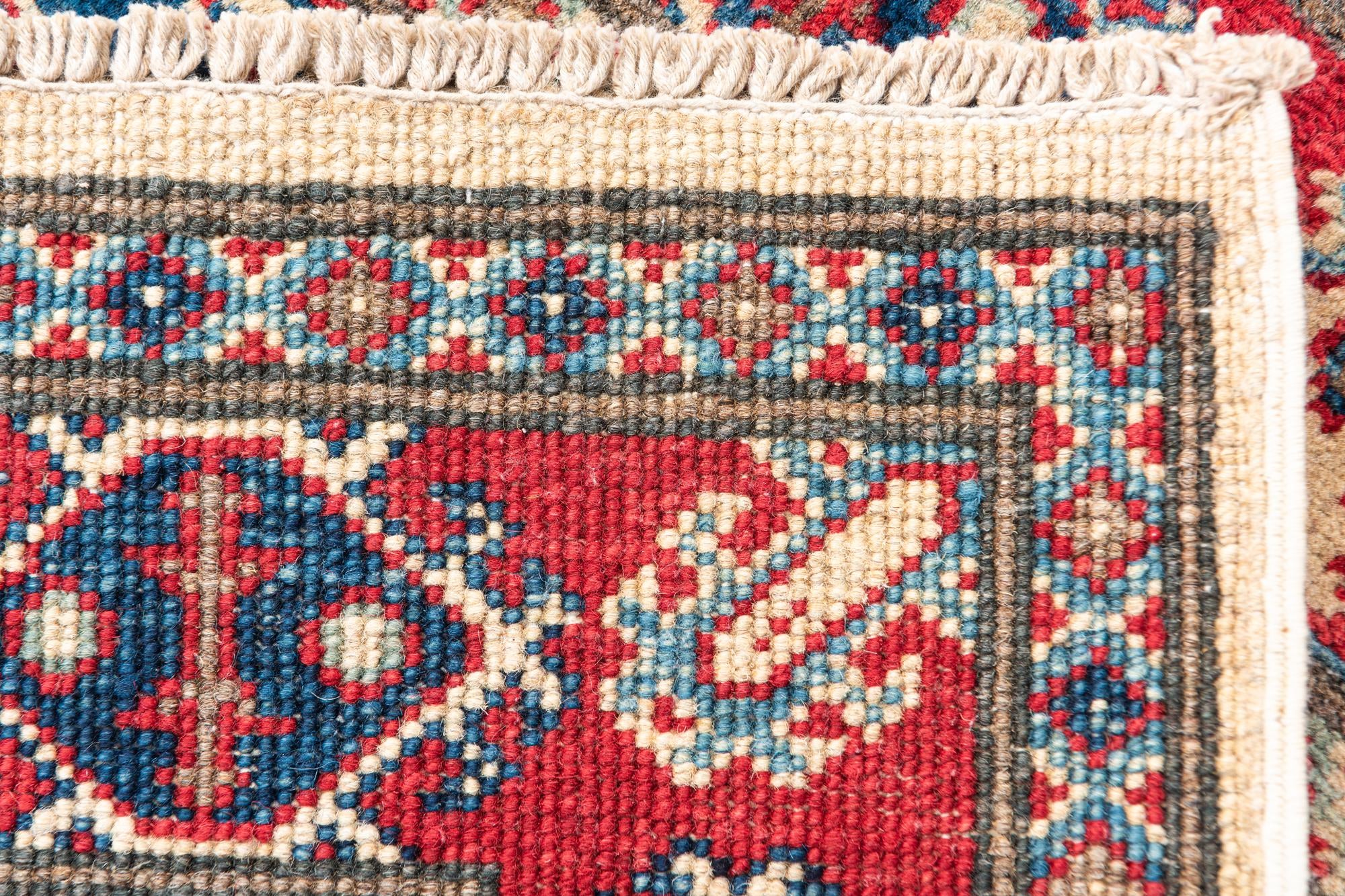 4' 1 x 6' Hand Knotted Kazak Rug