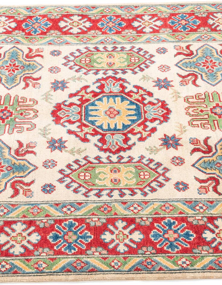 Detail image of 4' x 6' 3  Hand Knotted Kazak Rug