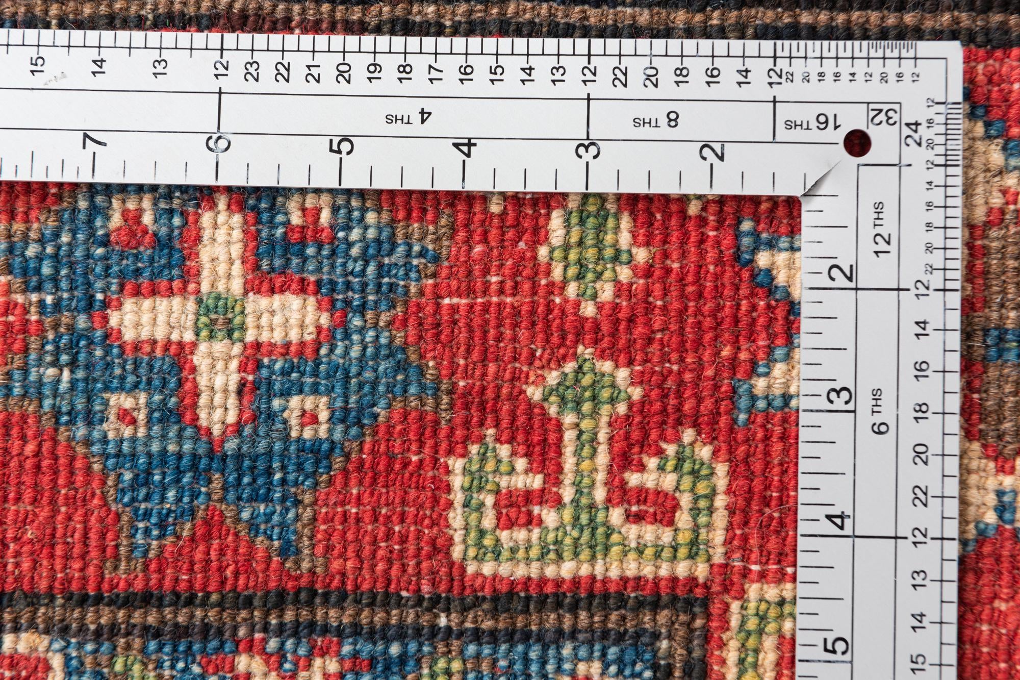 4' x 6' Hand Knotted Kazak Rug