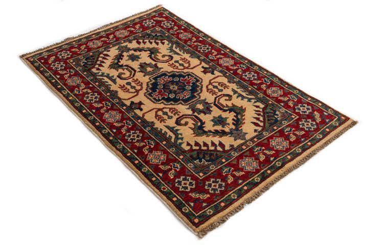 2' 8 x 4' 1 Hand Knotted Kazak Rug